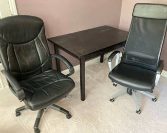 Lot 3548 Office Desk Table Ikea Markus Office Chair Bassett Office Chair