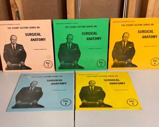 Lot 3915 Stuart Lectures on Surgical Anatomy Vinyl LP Records