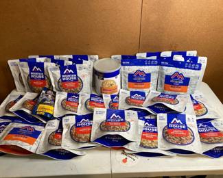 Lot 3917 Backpacking Camping Mountain House Freeze Dried Food