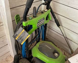Greenworks 2000 psi pressure washer