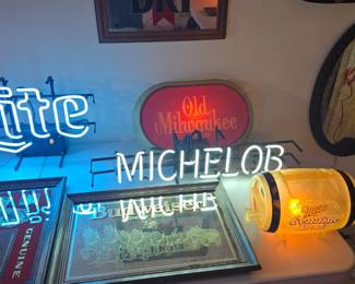 awesome neon signs, and more beer advertising collection