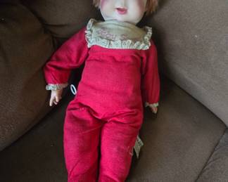 vintage pull string doll