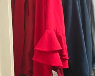 lots of men and womens clothing