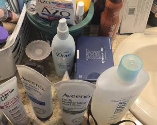 lotions, makeup and more unopened products