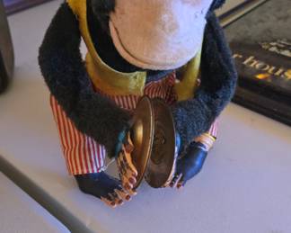 vintage clapper monkey toy