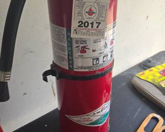 halotron fire extinguisher