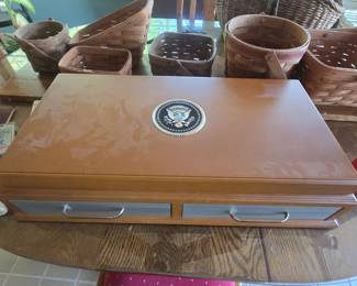 presidential dollar collectors box ( NO CONTENTS BOX ONLY )