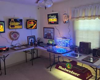 awesome neon signs, and more beer advertising collection