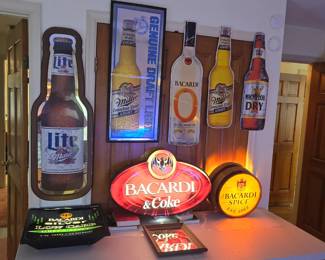 awesome neon signs, and more beer advertising collection