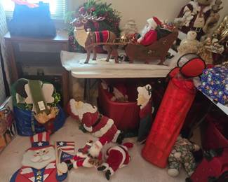 wreaths and other seasonal decorations, Christmas, Halloween, Easter, etc