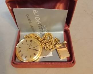 Bulova pocket watch