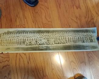 vintage military yard long photo
