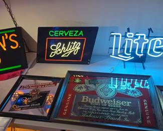 awesome neon signs, and more beer advertising collection