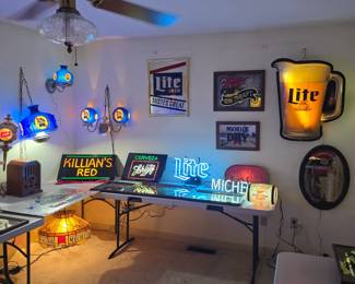 awesome neon signs, and more beer advertising collection
