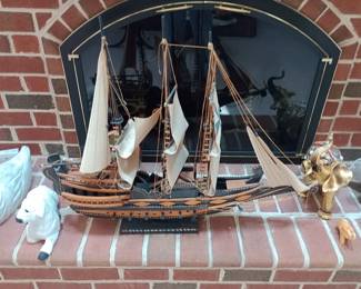 large model ship