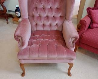wing back chair