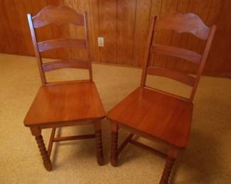 2 of 6 antique chairs in great condition