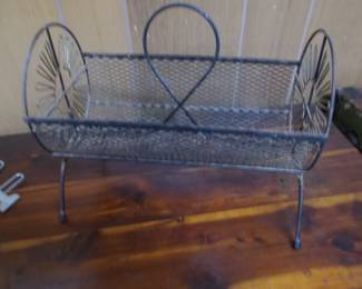 Vintage magazine rack
