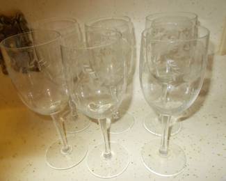 Crystal stemware