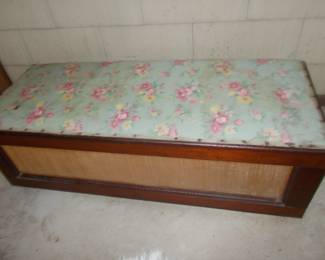 Antique blanket box