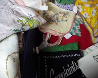 At least 20 aprons
