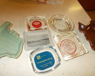 Advertising ash trays