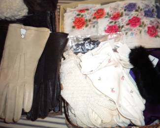 Gloves and hankies