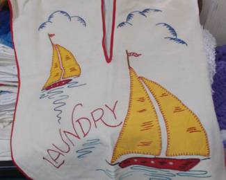 VINTAGE laundry bag