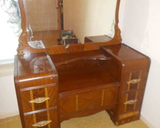 Matching waterfall dresser