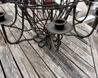 WIRE CANDLE HOLDER