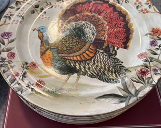 12 POTTERY BARN PLATES