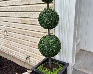 PAIR OF TOPIARIES