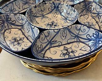 LAZY SUSAN SERVING DISHES