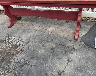 PAIR OF BENCHES