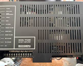AMPLIFIER BY BOGEN