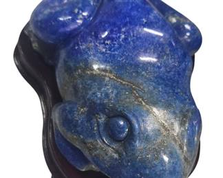 Asian polished stone frog