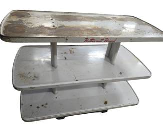 3 Tiered ButterNut Bread Stand 39" high, 24" ewide, 51" long