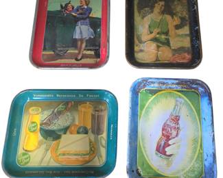 Vintage Soda Trays