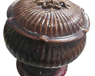 Antique Asian Jar 10 inches in height