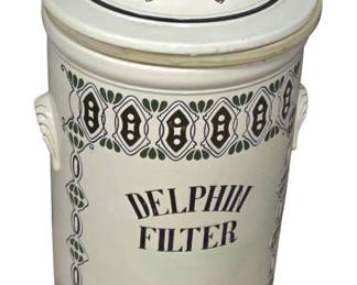 Antique Delphi Filter 19 inches in height