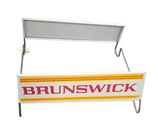 Brunswick metal shoe stand