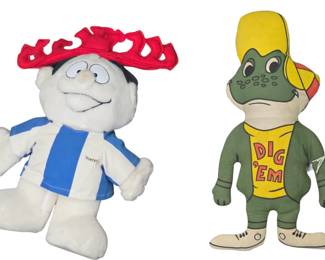 1980's Plushies Hawaiian Punch, Honey Smacks