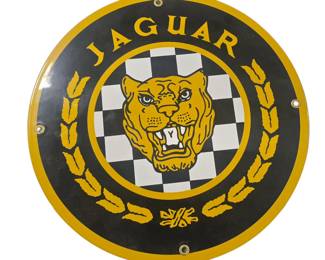Porcelain Round sign 11 3/4 " round