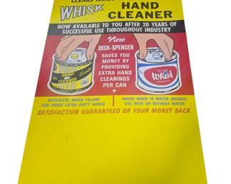 Whisk Hand cleaner advertising
