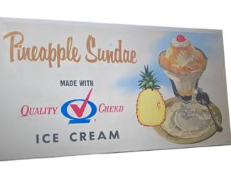Quality checked ice cream advertising