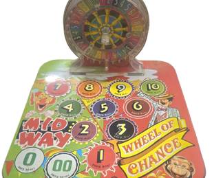 vintage Wheel Of Chance Game
