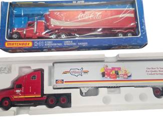 Coca-Cola and Sunfresh 18 wheeler dicast
