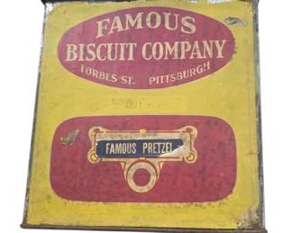 Famous Biscuit company biscuit tin
