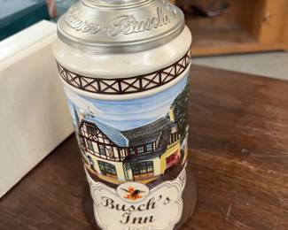 Budweiser Anheuser Busch's Inn Stein