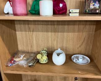 Peg Game - Wind Chime - Decorative Watering Can - Porcelain Creamer - Dansico Candle Holder